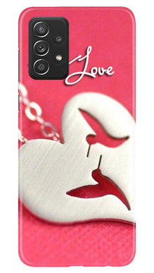 Just love Mobile Back Case for Samsung Galaxy A52 5G (Design - 88)