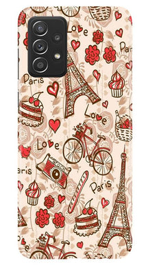 Love Paris Mobile Back Case for Samsung Galaxy A52s 5G  (Design - 103)