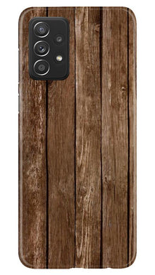 Wooden Look Mobile Back Case for Samsung Galaxy A52 5G  (Design - 112)