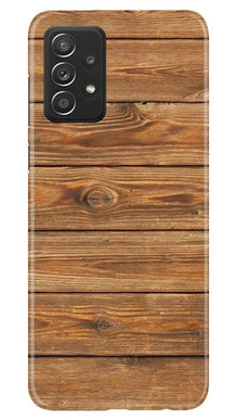 Wooden Look Mobile Back Case for Samsung Galaxy A52 5G  (Design - 113)