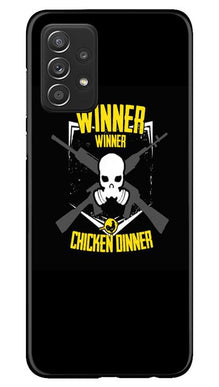Winner Winner Chicken Dinner Mobile Back Case for Samsung Galaxy A52s 5G  (Design - 178)
