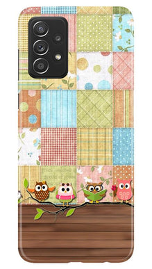 Owls Mobile Back Case for Samsung Galaxy A52s 5G (Design - 202)