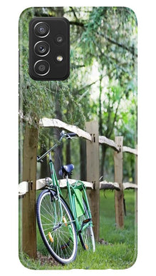 Bicycle Mobile Back Case for Samsung Galaxy A52 5G (Design - 208)