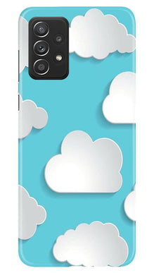 Clouds Mobile Back Case for Samsung Galaxy A52 5G (Design - 210)