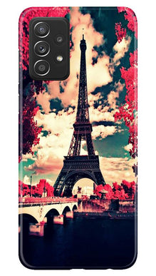 Eiffel Tower Mobile Back Case for Samsung Galaxy A52 5G (Design - 212)