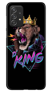 Lion King Mobile Back Case for Samsung Galaxy A52 5G (Design - 219)