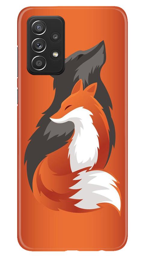 Wolf  Case for Samsung Galaxy A52 5G (Design No. 224)