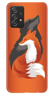 Wolf  Mobile Back Case for Samsung Galaxy A52 5G (Design - 224)