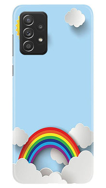 Rainbow Mobile Back Case for Samsung Galaxy A52 5G (Design - 225)