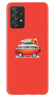 Travel Bus Mobile Back Case for Samsung Galaxy A52 5G (Design - 258)