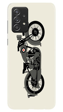 MotorCycle Mobile Back Case for Samsung Galaxy A52 5G (Design - 259)