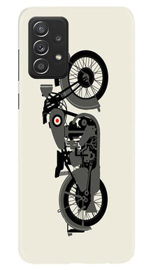 MotorCycle Mobile Back Case for Samsung Galaxy A52s 5G (Design - 259)