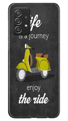 Life is a Journey Mobile Back Case for Samsung Galaxy A52 5G (Design - 261)