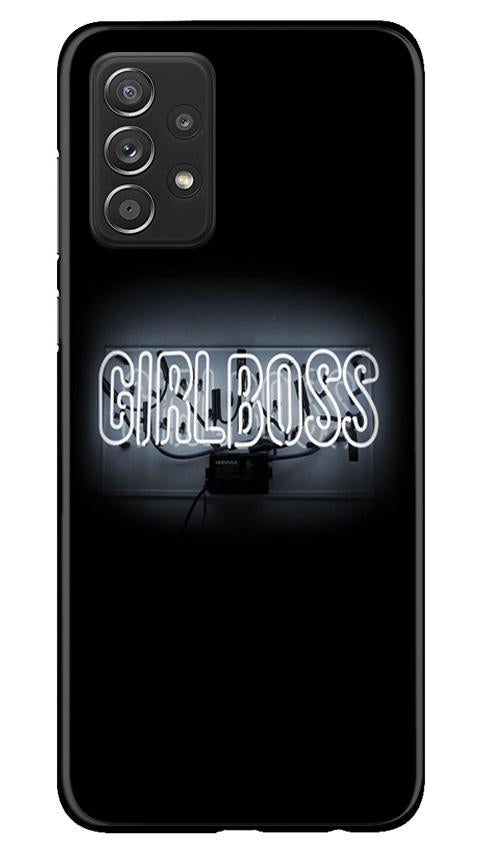 Girl Boss Black Case for Samsung Galaxy A52 5G (Design No. 268)