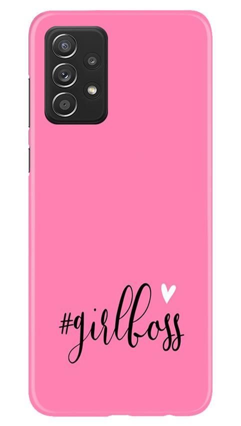Girl Boss Pink Case for Samsung Galaxy A52 5G (Design No. 269)