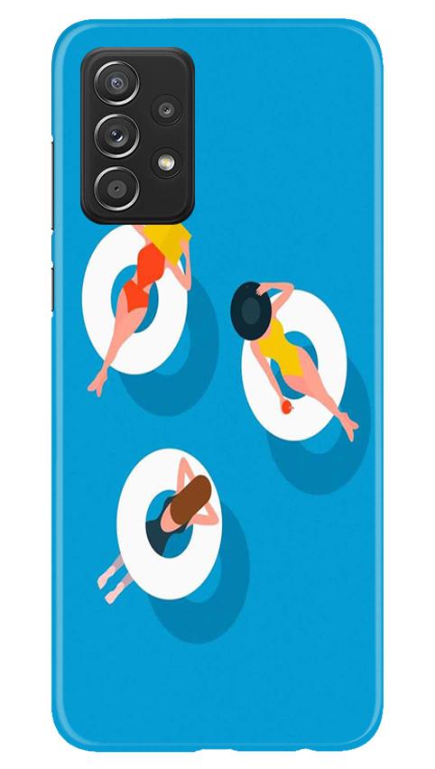Girlish Mobile Back Case for Samsung Galaxy A52 5G (Design - 306)