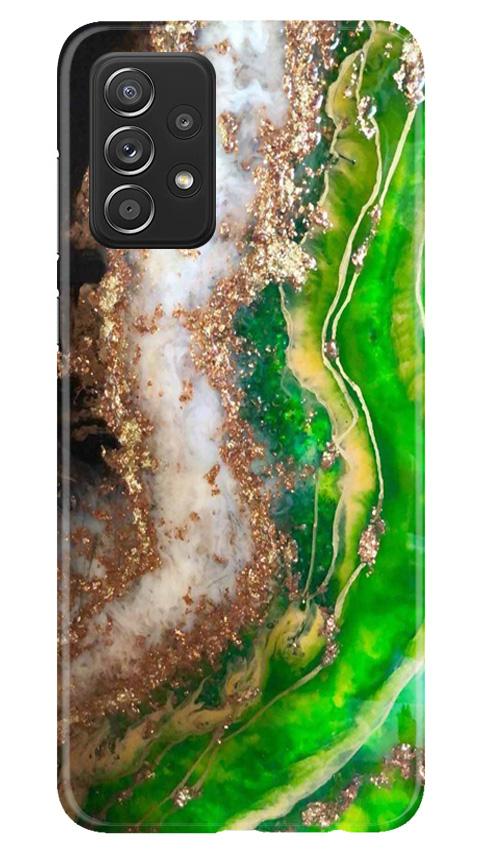 Marble Texture Mobile Back Case for Samsung Galaxy A52 5G (Design - 307)