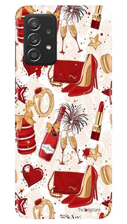 Girlish Mobile Back Case for Samsung Galaxy A52s 5G (Design - 312)