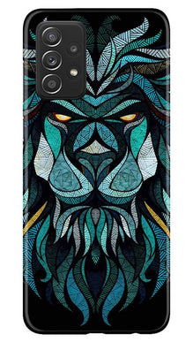 Lion Mobile Back Case for Samsung Galaxy A52 5G (Design - 314)