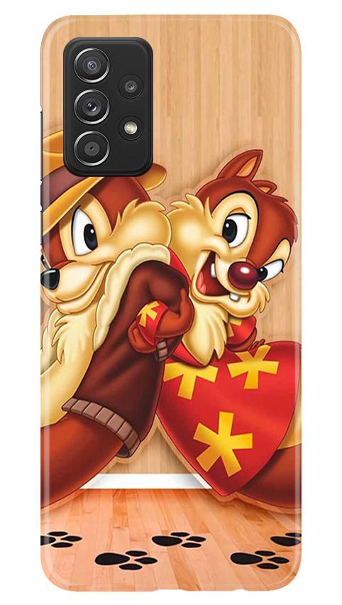 Chip n Dale Mobile Back Case for Samsung Galaxy A52 5G (Design - 335)