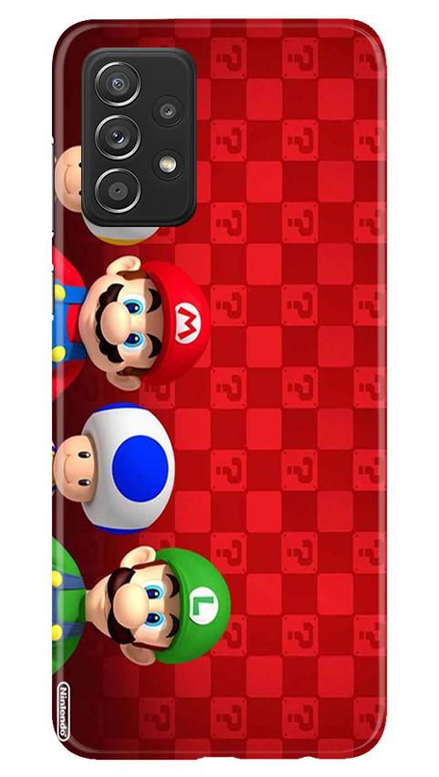 Mario Mobile Back Case for Samsung Galaxy A52 5G (Design - 337)