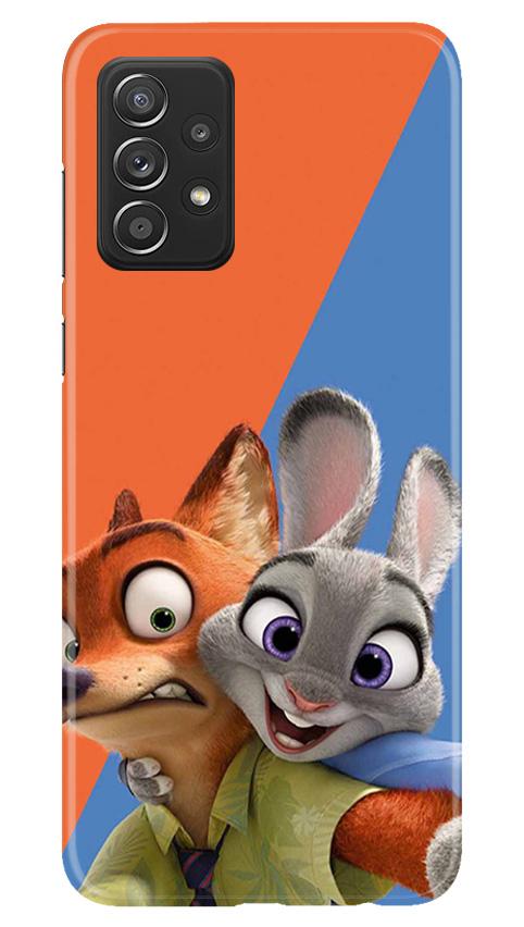 Cartoon Mobile Back Case for Samsung Galaxy A52 5G (Design - 346)