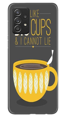 Big Cups Coffee Mobile Back Case for Samsung Galaxy A52 5G (Design - 352)