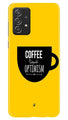Coffee Optimism Mobile Back Case for Samsung Galaxy A52 5G (Design - 353)