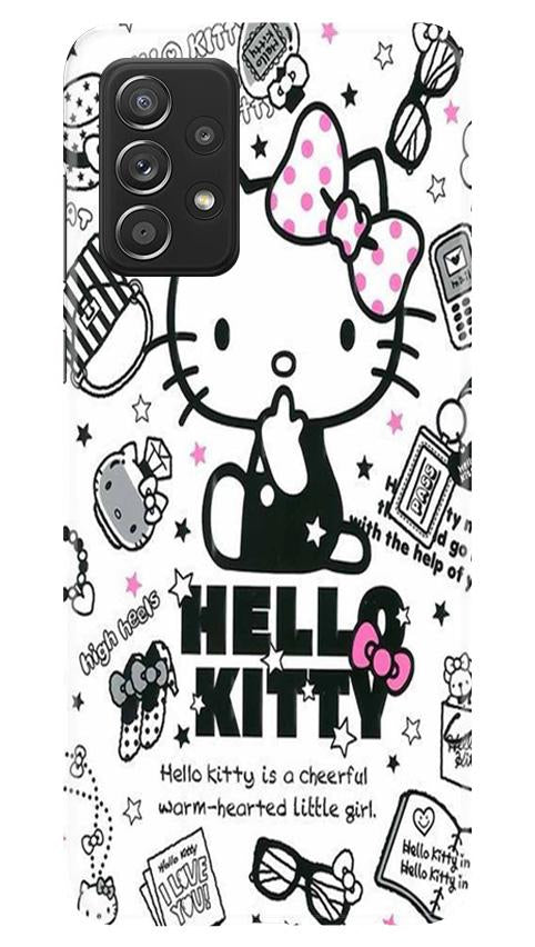 Hello Kitty Mobile Back Case for Samsung Galaxy A52 5G (Design - 361)