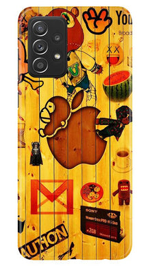 Wooden Texture Mobile Back Case for Samsung Galaxy A52 5G (Design - 367)