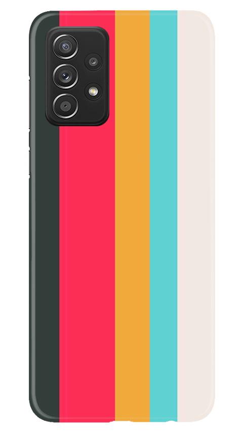 Color Pattern Mobile Back Case for Samsung Galaxy A52 5G (Design - 369)