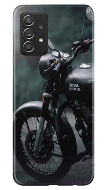 Royal Enfield Mobile Back Case for Samsung Galaxy A52 5G (Design - 380)