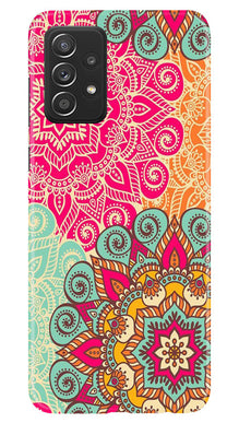 Rangoli art Mobile Back Case for Samsung Galaxy A73 5G (Design - 6)