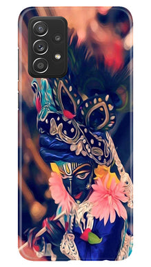 Lord Krishna Mobile Back Case for Samsung Galaxy A73 5G (Design - 16)