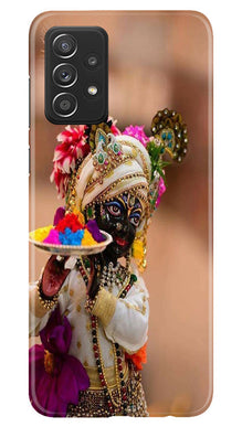 Lord Krishna2 Mobile Back Case for Samsung Galaxy A73 5G (Design - 17)