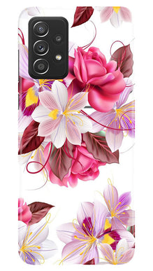 Beautiful flowers Mobile Back Case for Samsung Galaxy A23 (Design - 23)