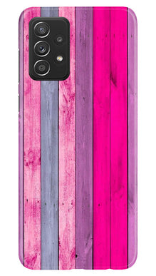 Wooden look Mobile Back Case for Samsung Galaxy A23 (Design - 24)