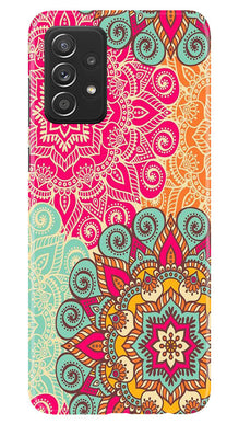 Rangoli art2 Mobile Back Case for Samsung Galaxy A23 (Design - 29)