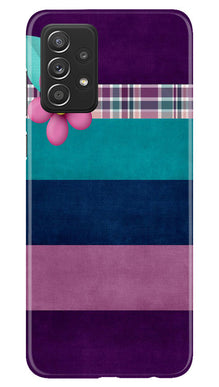 Purple Blue Mobile Back Case for Samsung Galaxy A23 (Design - 37)