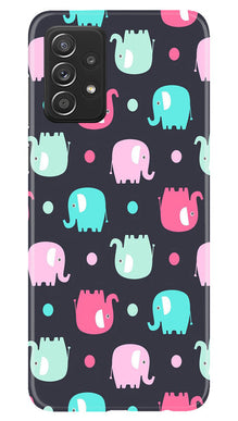 Elephant Baground Mobile Back Case for Samsung Galaxy A53 (Design - 44)