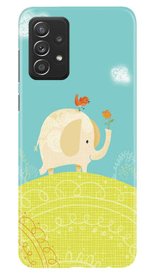 Elephant Painting Mobile Back Case for Samsung Galaxy A73 5G (Design - 46)