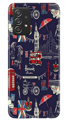 Love London Mobile Back Case for Samsung Galaxy A53 (Design - 75)