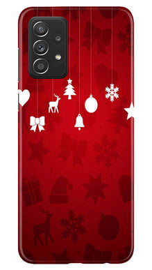 Christmas Mobile Back Case for Samsung Galaxy A73 5G (Design - 78)