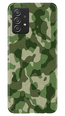 Army Camouflage Mobile Back Case for Samsung Galaxy A23  (Design - 106)