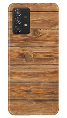 Wooden Look Mobile Back Case for Samsung Galaxy A53  (Design - 113)