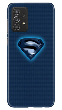 Superman Superhero Mobile Back Case for Samsung Galaxy A53  (Design - 117)
