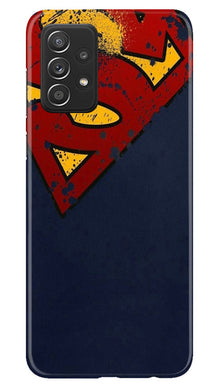 Superman Superhero Mobile Back Case for Samsung Galaxy A73 5G  (Design - 125)