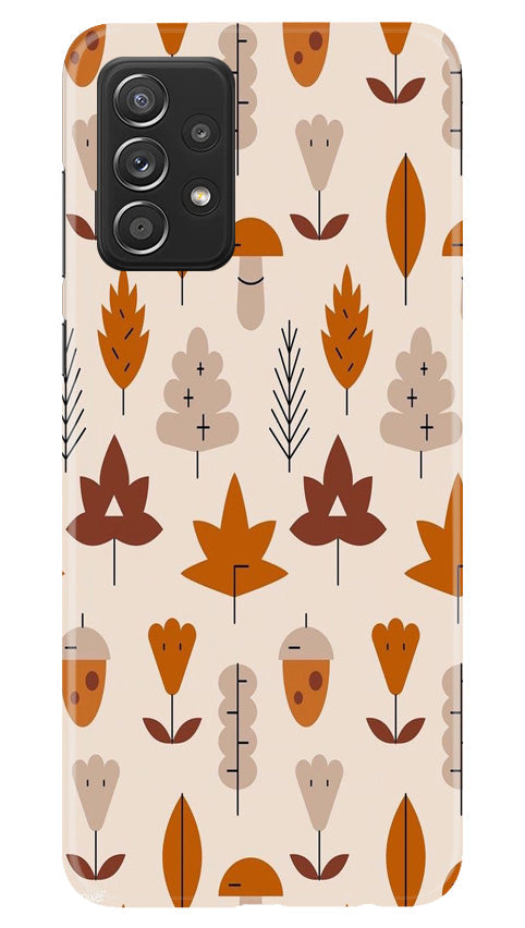 Leaf Pattern Art Case for Samsung Galaxy A23  (Design - 132)