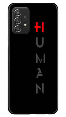 Human Mobile Back Case for Samsung Galaxy A23  (Design - 141)