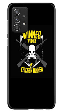 Winner Winner Chicken Dinner Mobile Back Case for Samsung Galaxy A73 5G  (Design - 147)